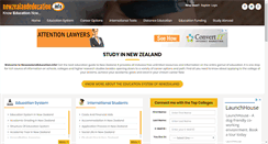 Desktop Screenshot of newzealandeducation.info