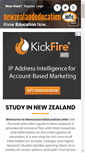 Mobile Screenshot of newzealandeducation.info